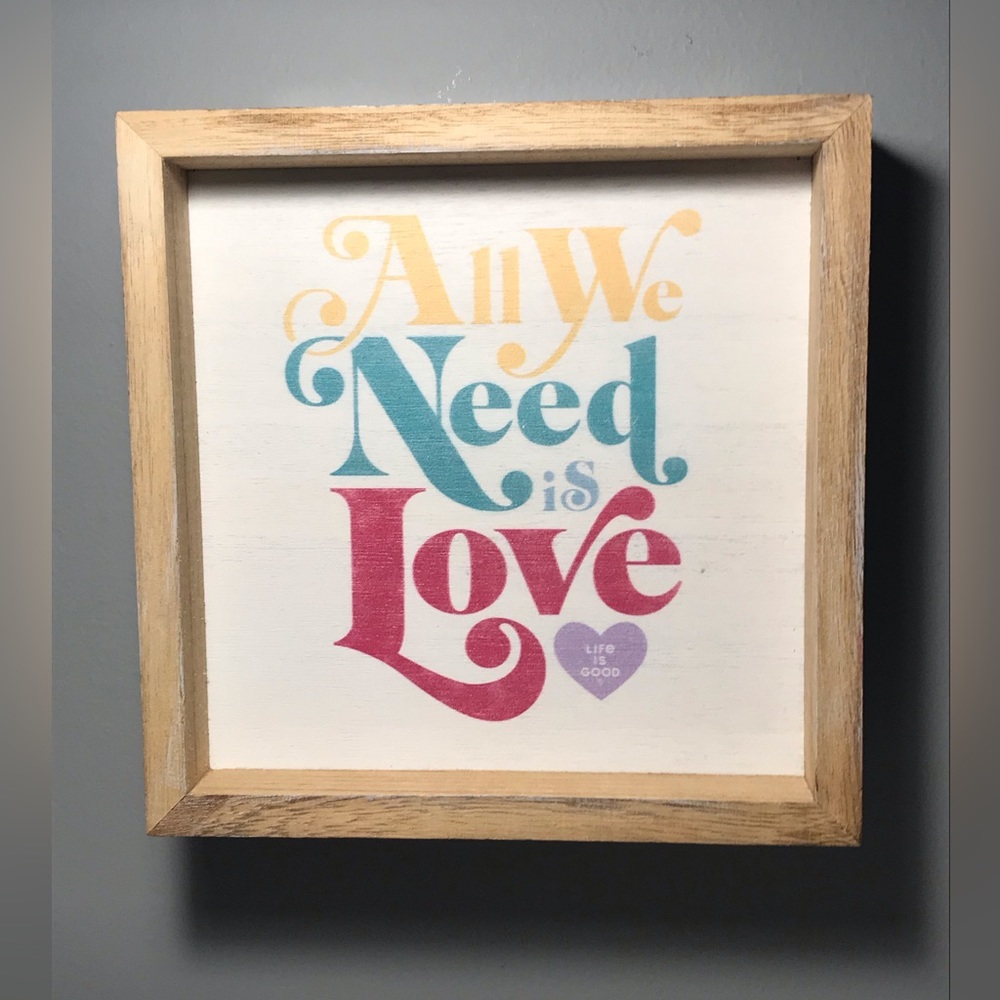Life Is Good Wall Decor